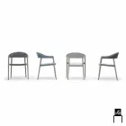 Varaschin chaise intelligente de jardin design moderne, 6 pièces Viadurini