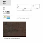 Varaschin dolmen table de jardin extensible jusqu'à 380 cm Viadurini