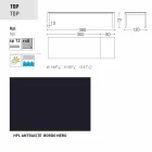 Varaschin dolmen table de jardin extensible jusqu'à 380 cm Viadurini