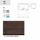 Varaschin dolmen table de jardin extensible jusqu'à 380 cm Viadurini