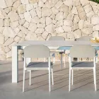 Varaschin dolmen table de jardin extensible jusqu'à 380 cm Viadurini