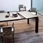 Varaschin dolmen table de jardin extensible jusqu'à 380 cm Viadurini