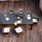 Varaschin dolmen table de jardin extensible jusqu'à 380 cm Viadurini