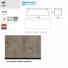 Varaschin Kolonaki Table de jardin moderne dans différentes tailles Viadurini