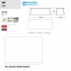 Varaschin Kolonaki Table de jardin moderne dans différentes tailles Viadurini