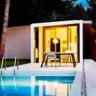 Varaschin Kolonaki Table de jardin moderne dans différentes tailles Viadurini