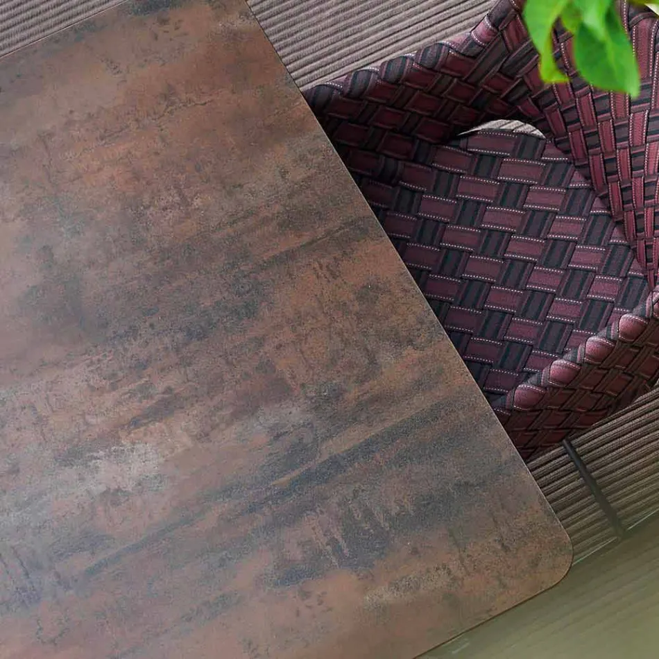 Varaschin Kolonaki Table de jardin moderne dans différentes tailles Viadurini