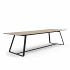 Varaschin Kolonaki Table de jardin moderne dans différentes tailles Viadurini