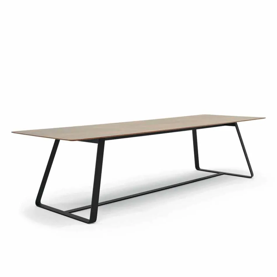 Varaschin Kolonaki Table de jardin moderne dans différentes tailles Viadurini