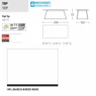 Varaschin Kolonaki Table de jardin moderne dans différentes tailles Viadurini