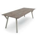 Table de jardin extensible au design moderne Varaschin Link, H 73,2 cm