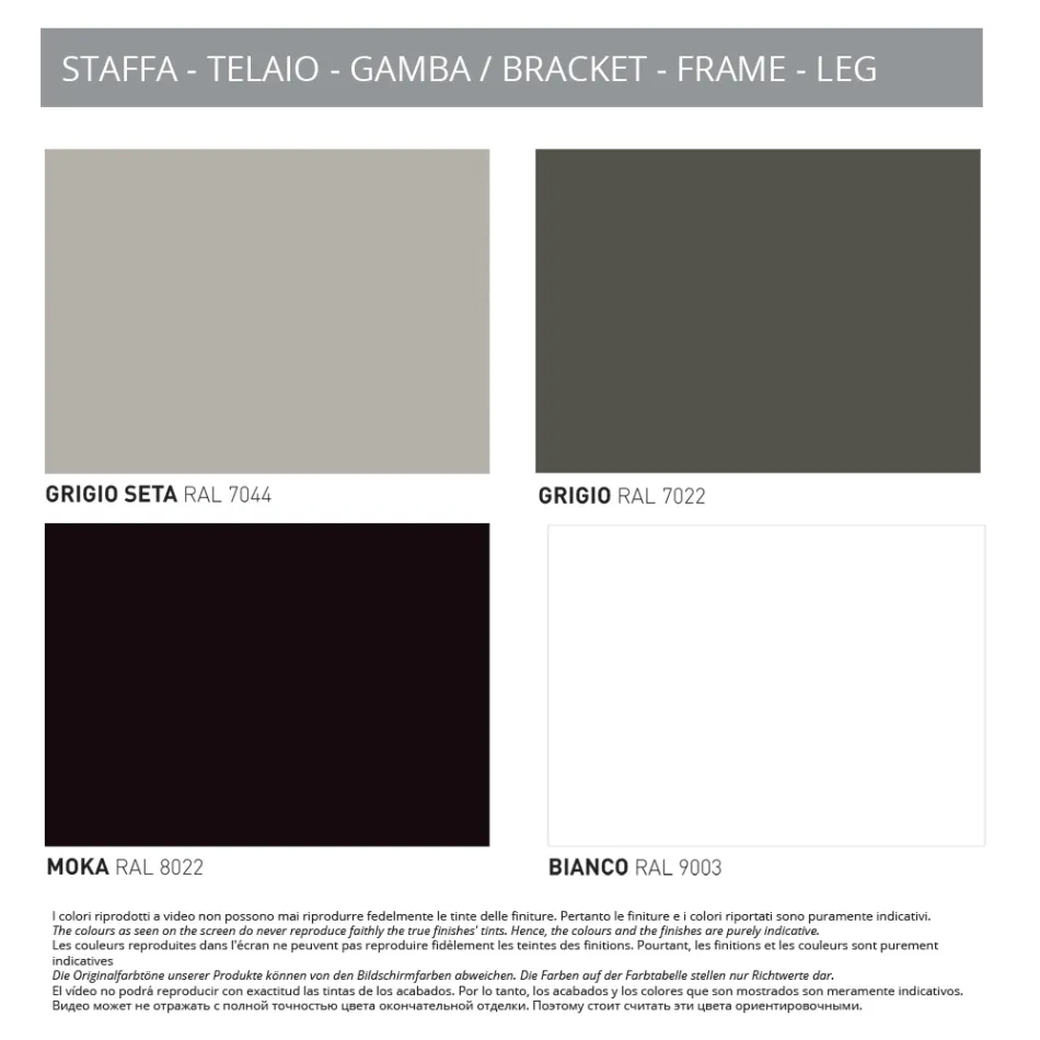 Table de jardin extensible au design moderne Varaschin Link, H 73,2 cm Viadurini