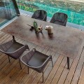 Table de salle à manger d'extérieur / intérieur H65 cm Varaschin Link