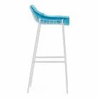 Ensemble de tabourets Varaschin Summer Outdoor en acier et tissu Viadurini