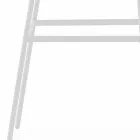 Ensemble de tabourets Varaschin Summer Outdoor en acier et tissu Viadurini