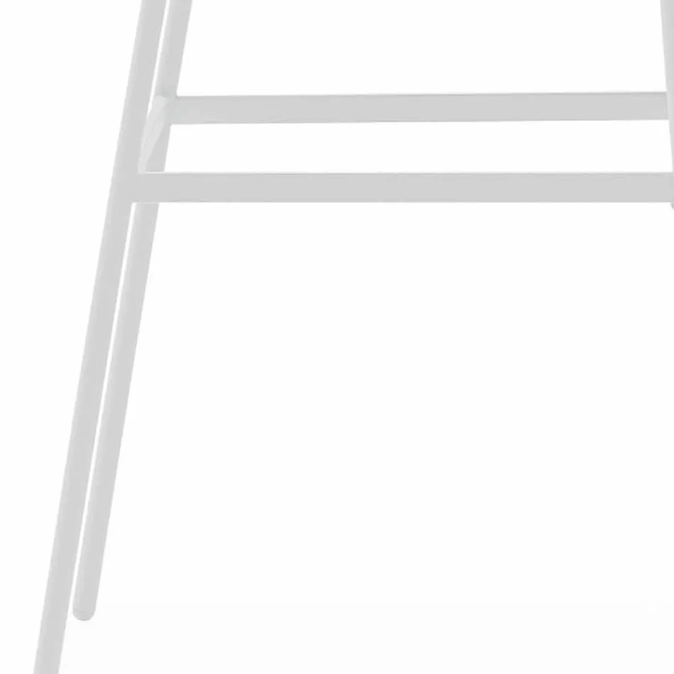 Ensemble de tabourets Varaschin Summer Outdoor en acier et tissu Viadurini