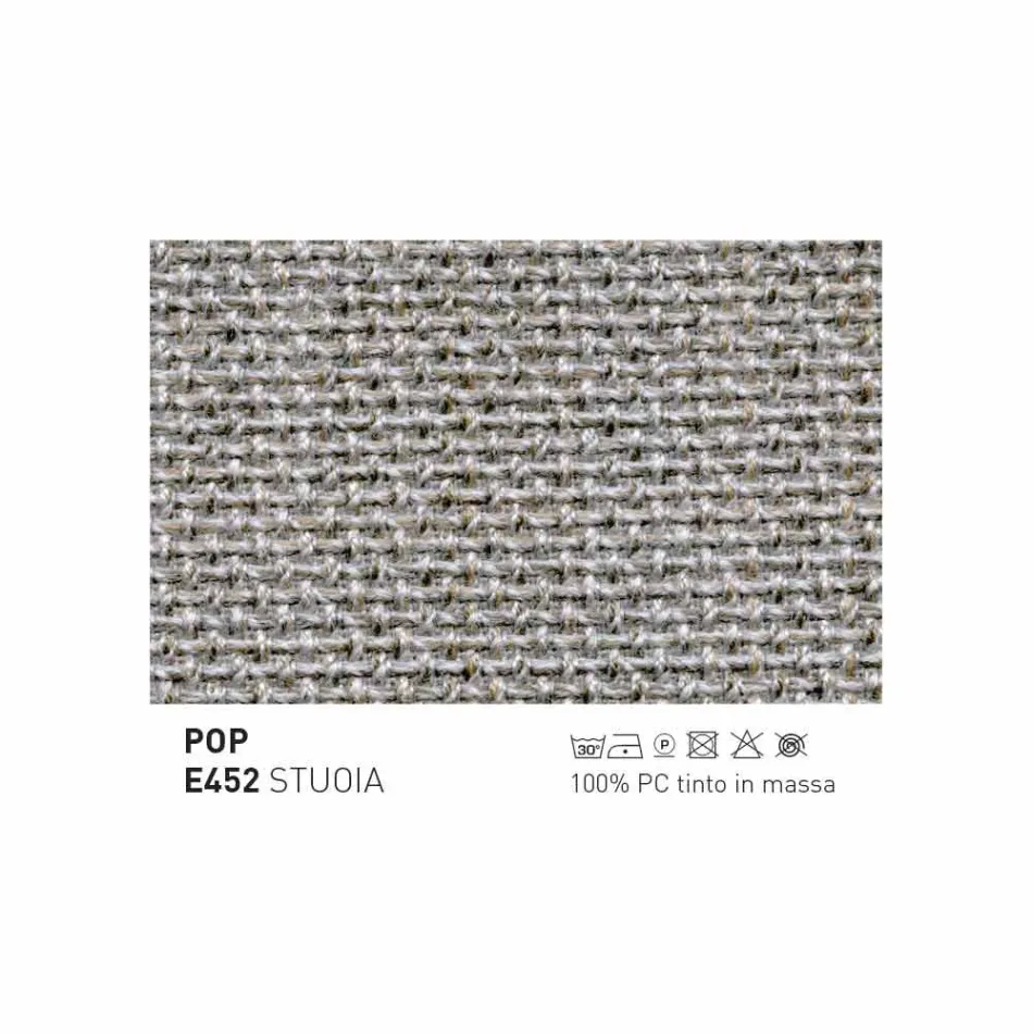 Ensemble de tabourets Varaschin Summer Outdoor en acier et tissu Viadurini