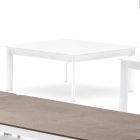 Table design d'extérieur Varaschin System en aluminium peint Viadurini