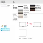 Table design d'extérieur Varaschin System en aluminium peint Viadurini