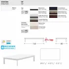 Table design d'extérieur Varaschin System en aluminium peint Viadurini