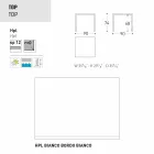 Varaschin Victor Table pour dîner à l'intérieur et le jardin, un design moderne Viadurini