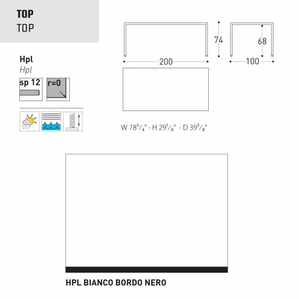 Varaschin Victor Table pour dîner à l'intérieur et le jardin, un design moderne Viadurini