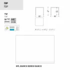 Varaschin Victor Table pour dîner à l'intérieur et le jardin, un design moderne Viadurini