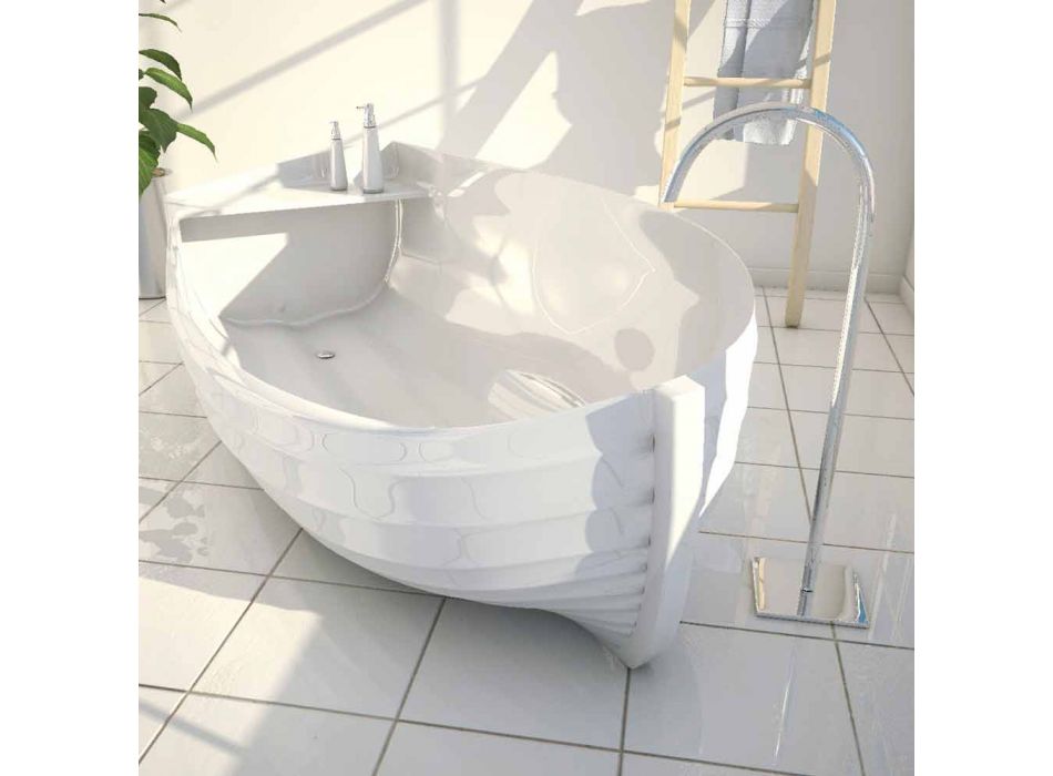 bain de designer baignoire en forme de bateau Ocean Made in Italy