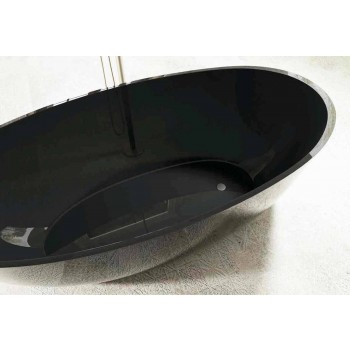 Baignoire design ovale sur pied made in Italy Fabriano