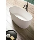 Baignoire À Poser, Design Solid Surface Glossy / Matte - Veil Viadurini