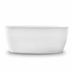 Baignoire À Poser, Design Solid Surface Glossy / Matte - Veil Viadurini