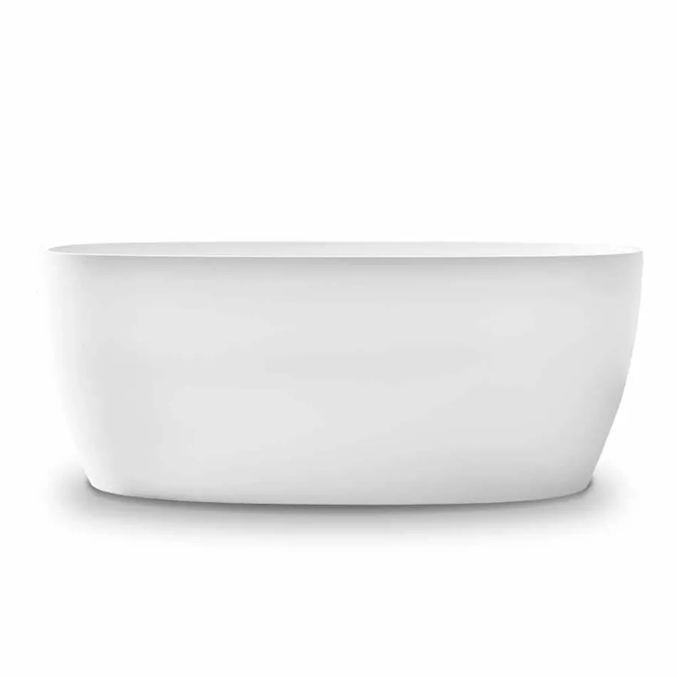 Baignoire À Poser, Design Solid Surface Glossy / Matte - Veil Viadurini