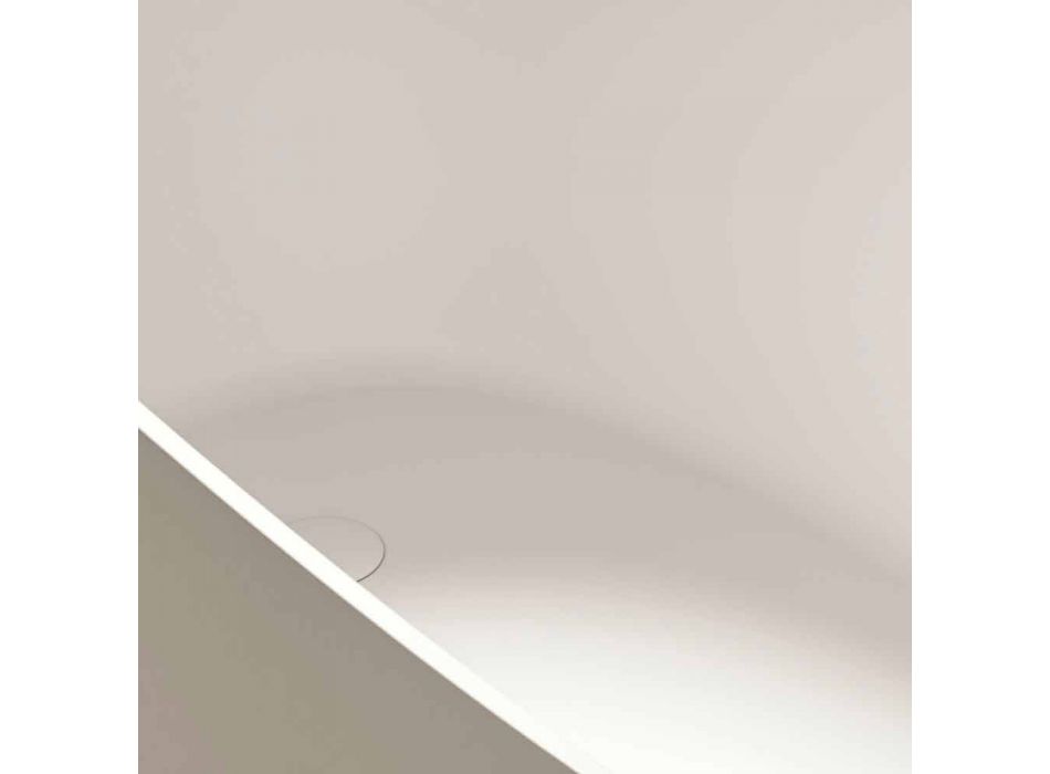 Baignoire À Poser, Design Solid Surface Glossy / Matte - Veil Viadurini