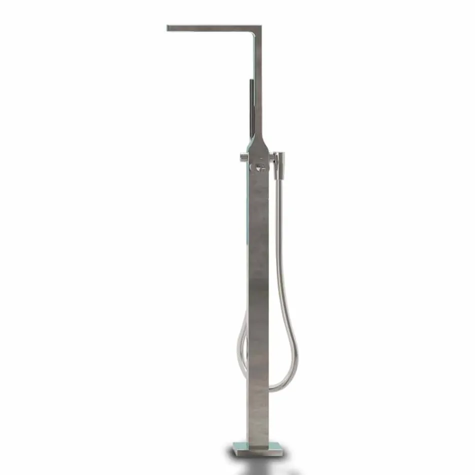 Autoportant Design Moderne Blanc Brillant ou Mat - Visage Viadurini