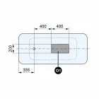 Autoportant Design Moderne Blanc Brillant ou Mat - Visage Viadurini