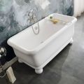 Baignoire Rectangulaire Solid Surface avec Soft Corners Made in Italy - Fulvio