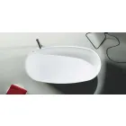 Baignoire design monobloc sur pied produite en Italie, Dongo Viadurini