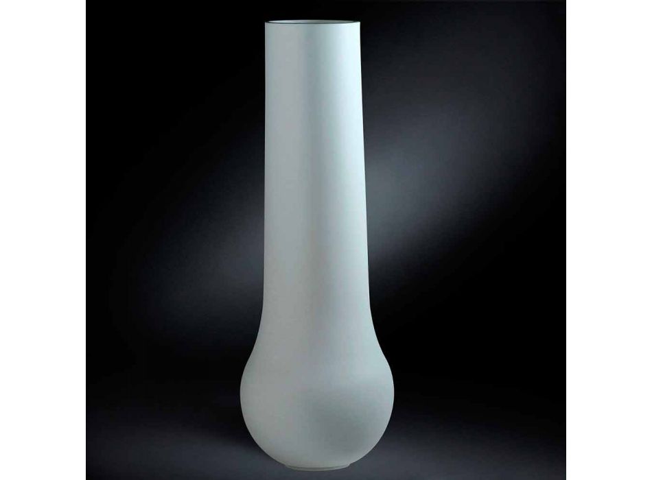 Grand vase d'intérieur en polyéthylène coloré fabriqué en Italie - Lepanto Viadurini