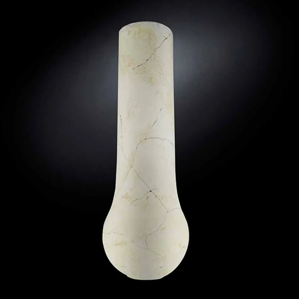 Grand vase d'intérieur en polyéthylène coloré fabriqué en Italie - Lepanto Viadurini