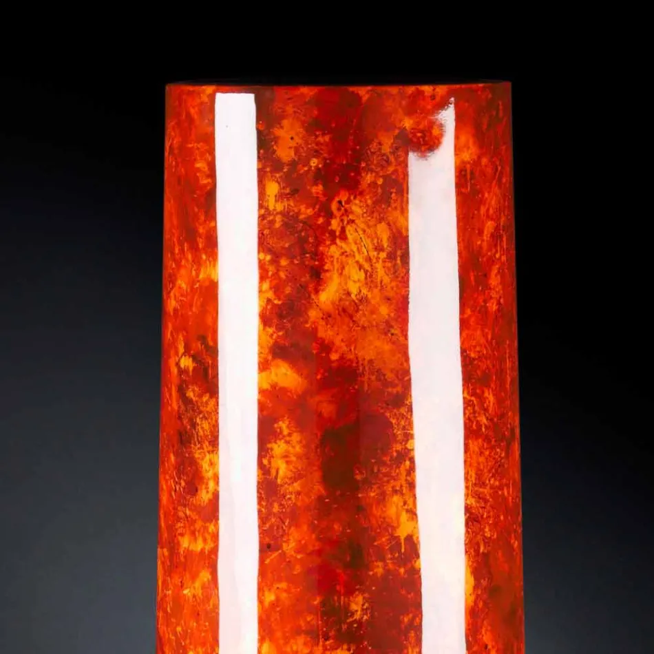 Grand vase d'intérieur en polyéthylène coloré fabriqué en Italie - Lepanto Viadurini