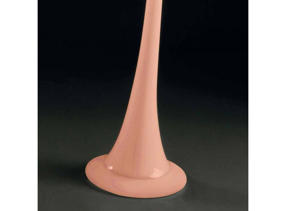 Grand Vase d'Intérieur en Verre Coloré Design Moderne Fabriqué en Italie - Elviro Viadurini