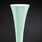 Grand vase décoratif en vitrail fabriqué en Italie - Singapour Viadurini