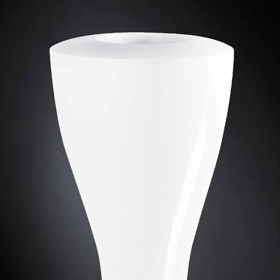 Vase Polyéthylène Haut Moderne Fabriqué en Italie Haute Qualité - Timodeo Viadurini