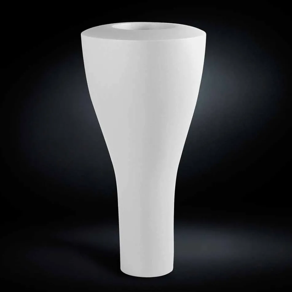Vase Polyéthylène Haut Moderne Fabriqué en Italie Haute Qualité - Timodeo Viadurini
