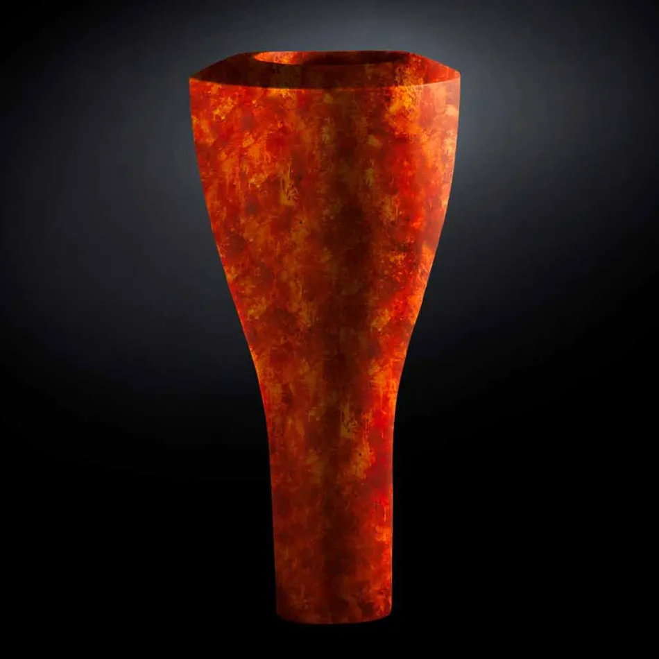 Vase Polyéthylène Haut Moderne Fabriqué en Italie Haute Qualité - Timodeo Viadurini