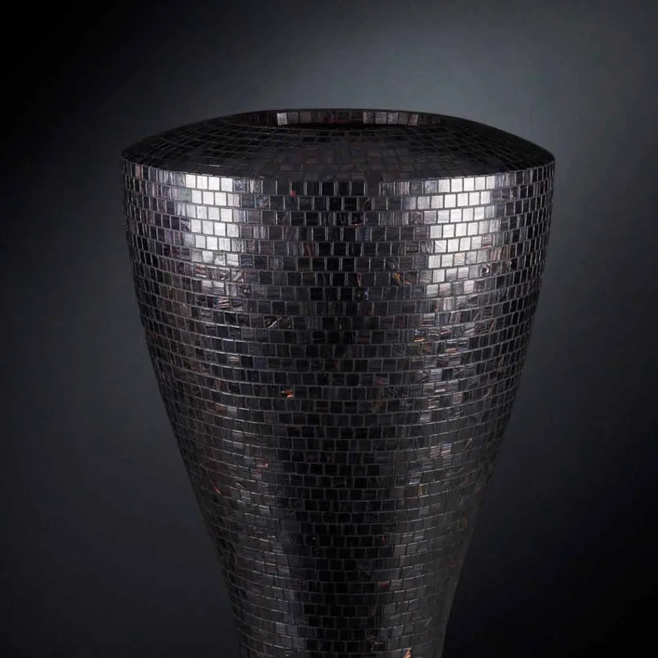 Vase Polyéthylène Haut Moderne Fabriqué en Italie Haute Qualité - Timodeo Viadurini