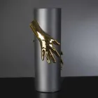 Grand vase d'intérieur en céramique fabriqué à la main en Italie - Monte Viadurini