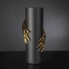 Grand vase d'intérieur en céramique fabriqué à la main en Italie - Monte Viadurini