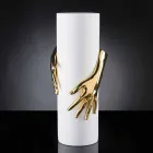 Grand vase d'intérieur en céramique fabriqué à la main en Italie - Monte Viadurini