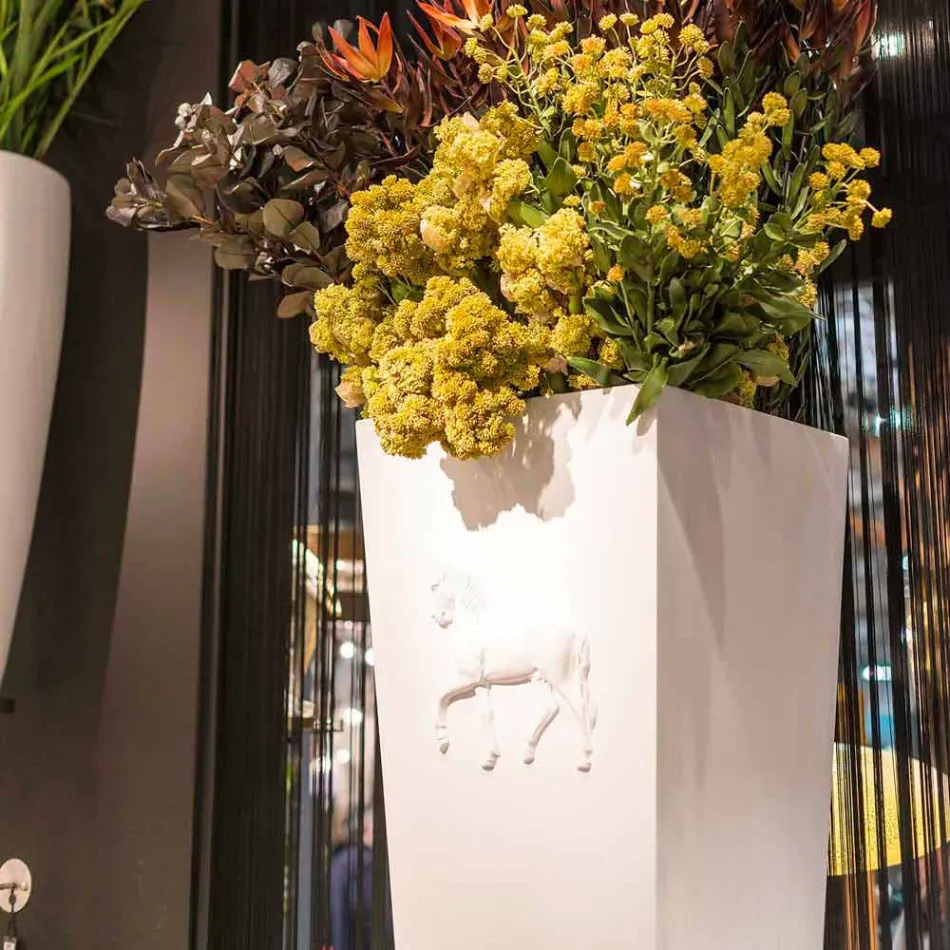 Vase de cube design moderne 100% Made in Italy Cody Viadurini